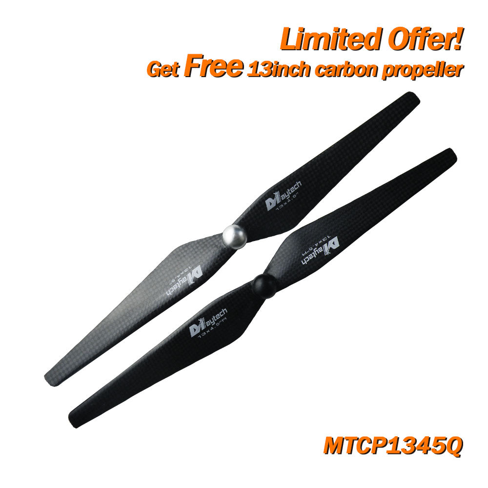 (Giveaway) Get Free 9-13 inch Carbon Fiber Propeller When Place any Order