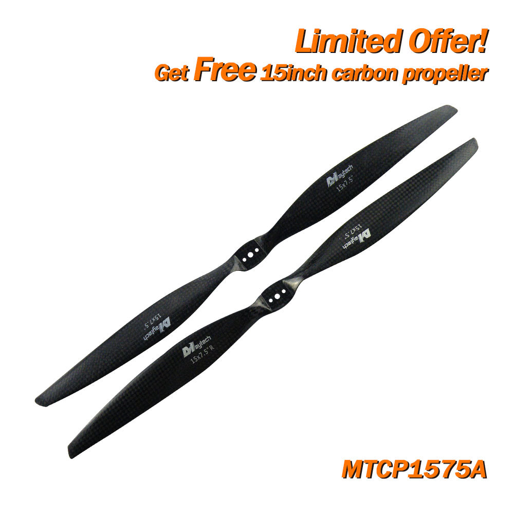 (Giveaway) Get Free 14-22 inch Carbon Fiber/Plastic Propeller When Place any Order