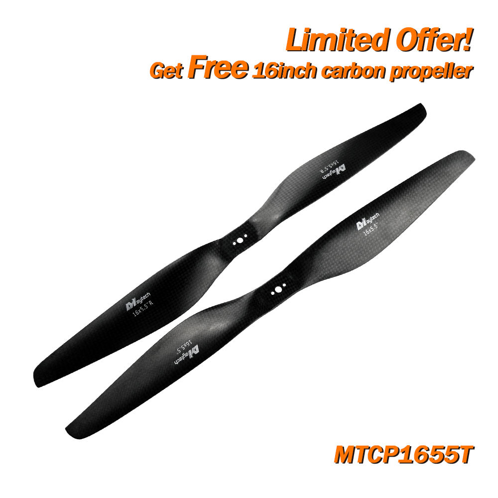 (Giveaway) Get Free 14-22 inch Carbon Fiber/Plastic Propeller When Place any Order