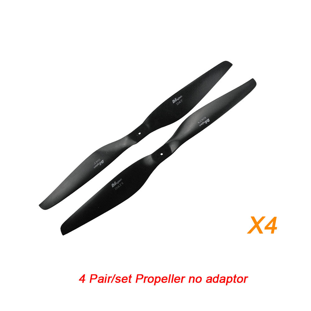 MAYRC 22.0x6.5Inch Composite Carbon Fiber Propeller Props CW CCW Paddle for RC UAV