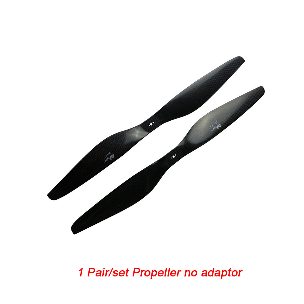 MAYRC 24.0x7.5Inch T-Motor Composite Carbon Fiber Propeller CW CCW Paddle for Fixed Wing Gas Plane