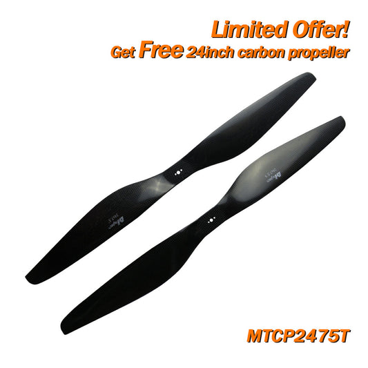 (Giveaway) Get Free 24-32 inch Carbon Fiber Propeller When Place any Order