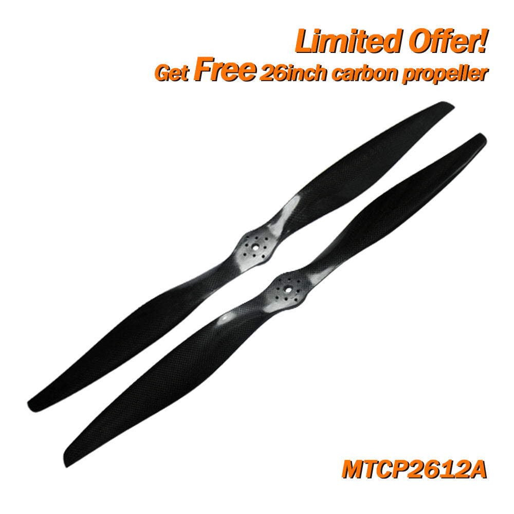 (Giveaway) Get Free 24-32 inch Carbon Fiber Propeller When Place any Order