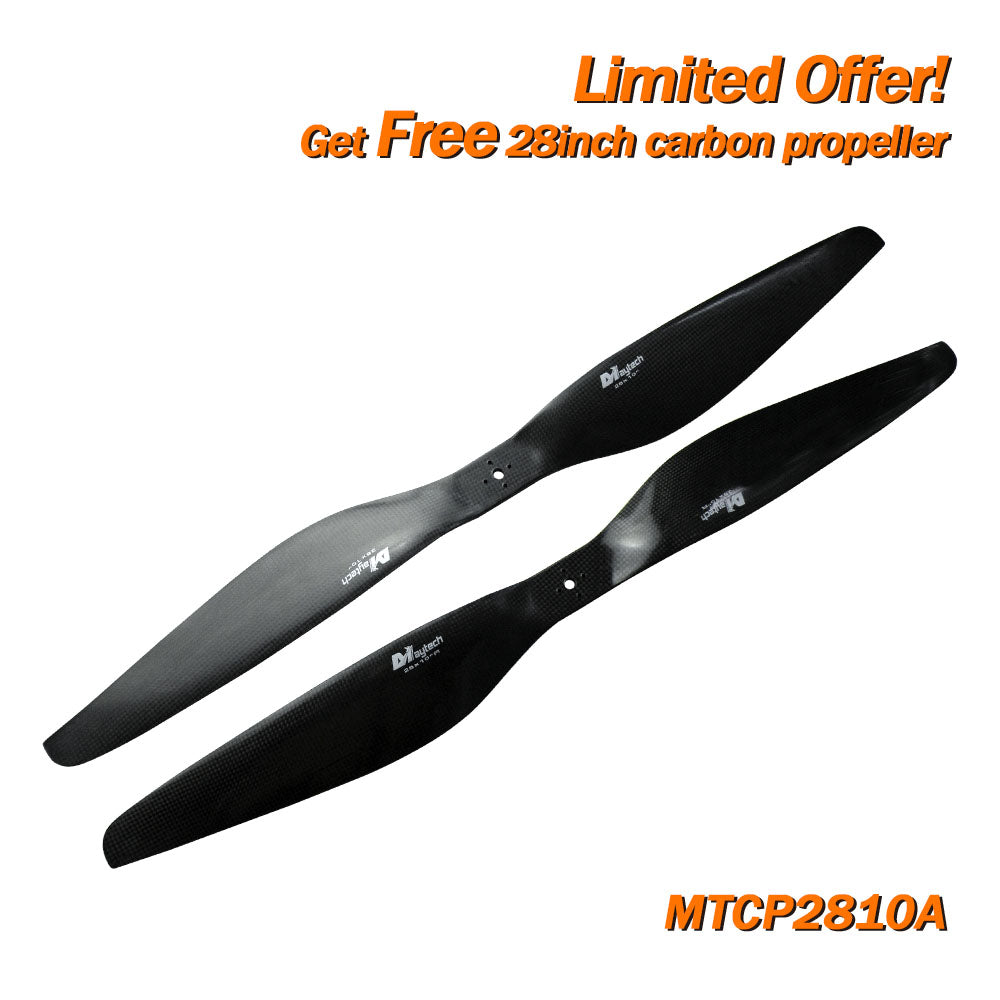 (Giveaway) Get Free 24-32 inch Carbon Fiber Propeller When Place any Order