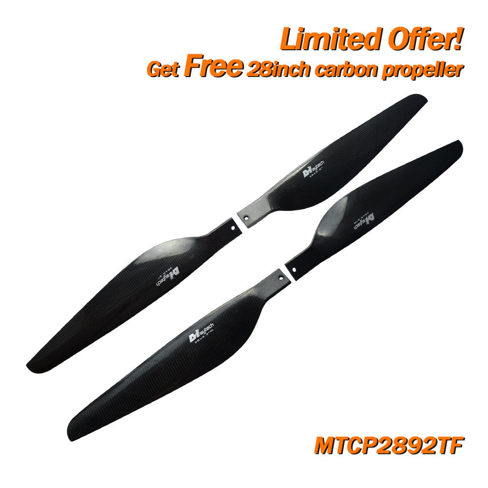 (Giveaway) Get Free 24-32 inch Carbon Fiber Propeller When Place any Order