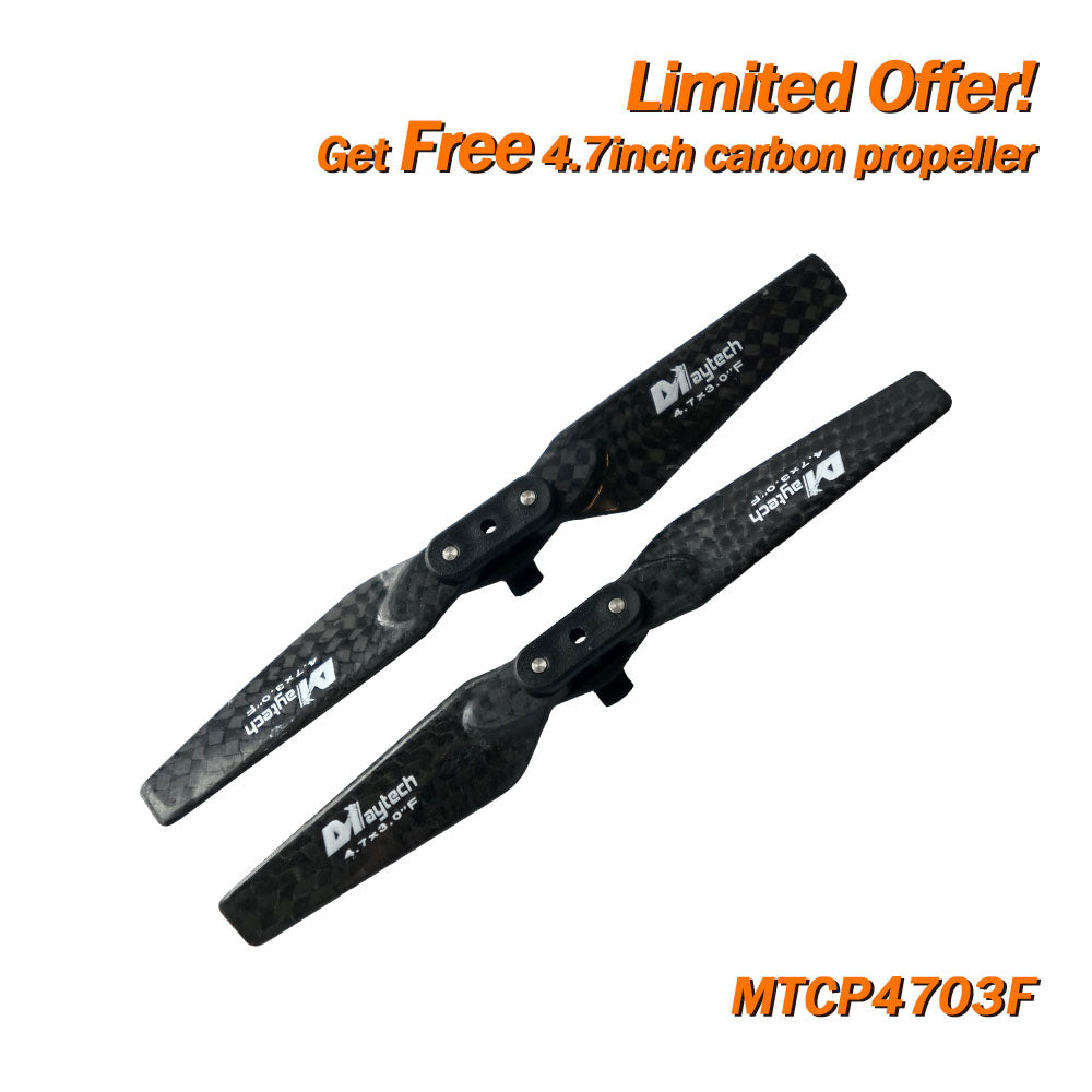 (Giveaway) Get Free 3-8 inch Carbon Fiber Propeller When Place any Order