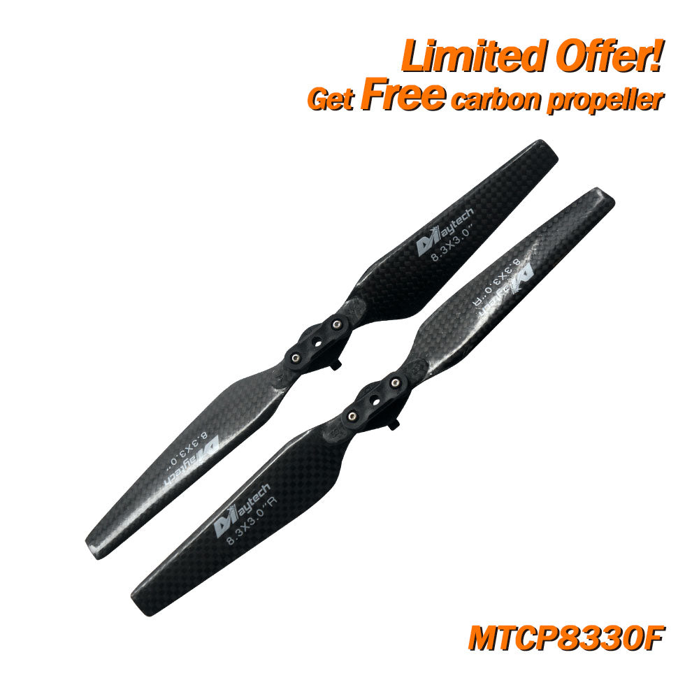 (Giveaway) Get Free 3-8 inch Carbon Fiber Propeller When Place any Order