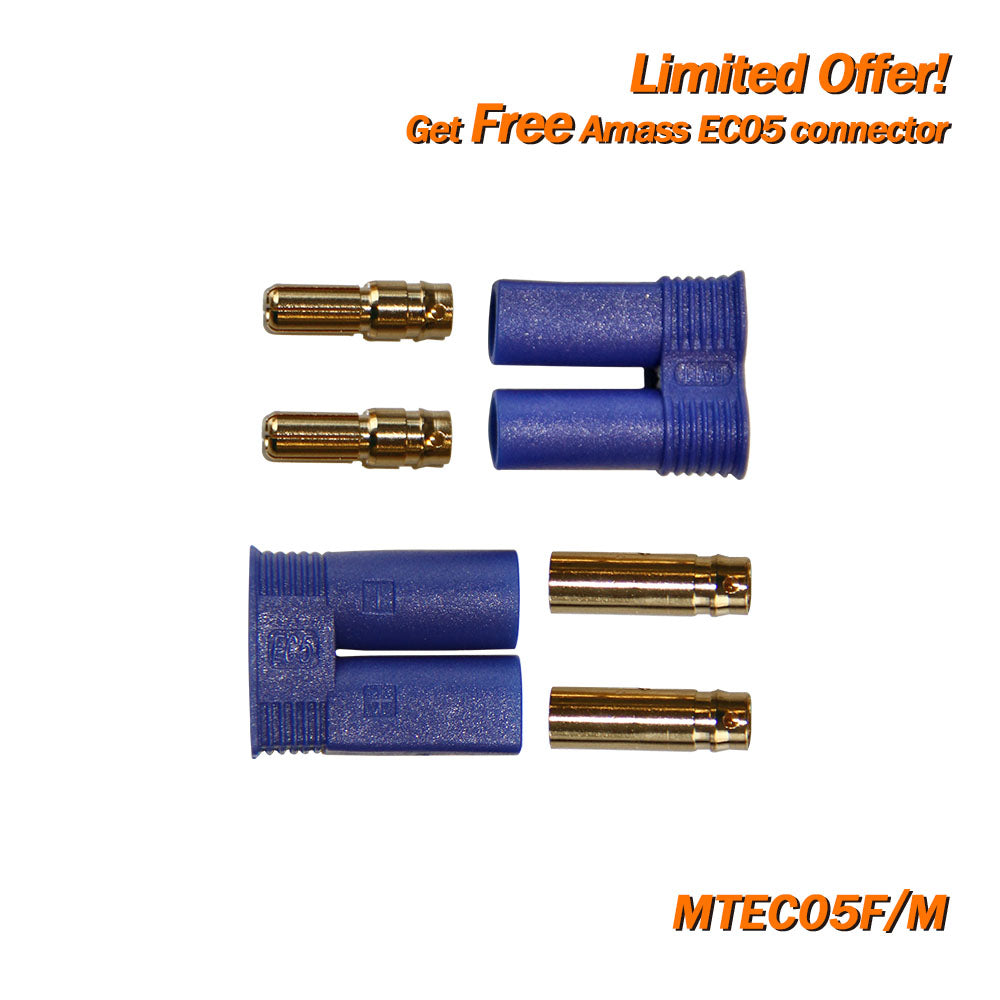 (Giveaway) Get Free Amass Golden Connector/Protector/JST Extension Cable When Place any Order (Random Color)
