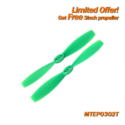 (Giveaway) Get Free 3-8 inch Plastic Propeller When Place any Order