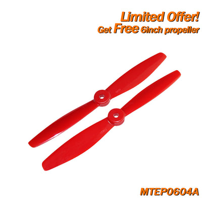 (Giveaway) Get Free 3-8 inch Plastic Propeller When Place any Order