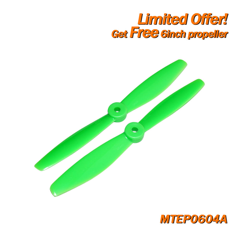 (Giveaway) Get Free 3-8 inch Plastic Propeller When Place any Order