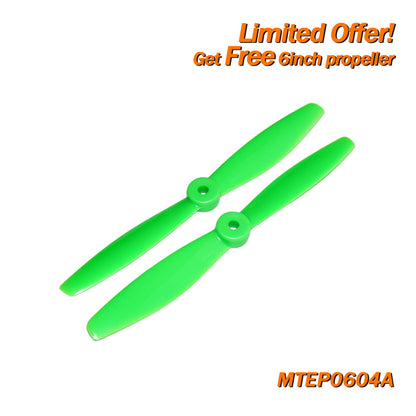 (Giveaway) Get Free 3-8 inch Plastic Propeller When Place any Order