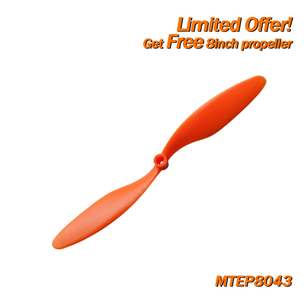 (Giveaway) Get Free 3-8 inch Plastic Propeller When Place any Order