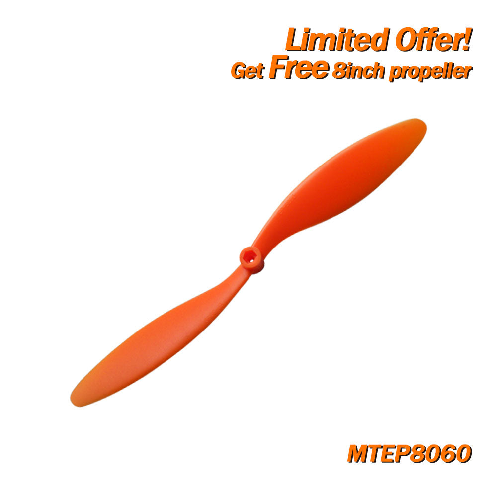 (Giveaway) Get Free 3-8 inch Plastic Propeller When Place any Order