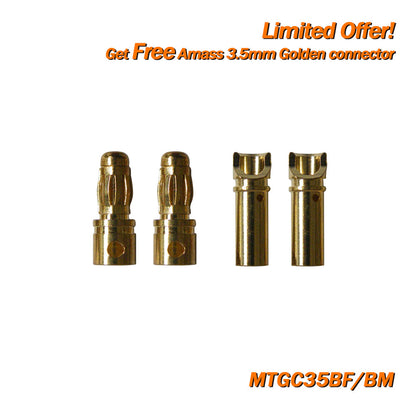 (Giveaway) Get Free Amass Golden Connector/Protector/JST Extension Cable When Place any Order (Random Color)