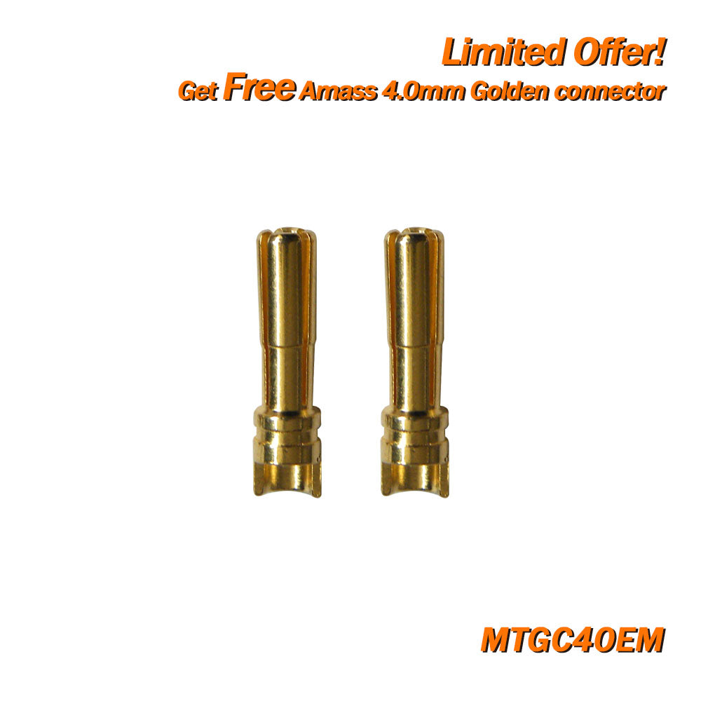 (Giveaway) Get Free Amass Golden Connector/Protector/JST Extension Cable When Place any Order (Random Color)
