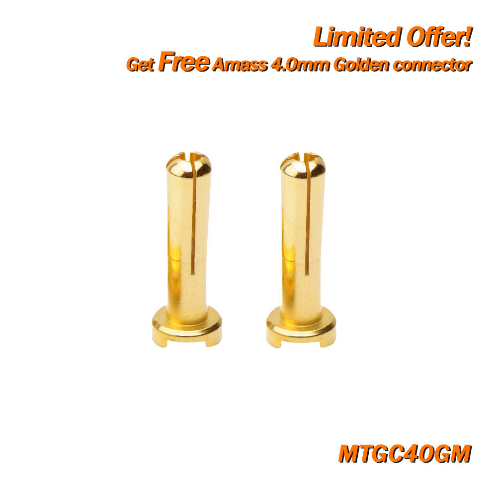 (Giveaway) Get Free Amass Golden Connector/Protector/JST Extension Cable When Place any Order (Random Color)
