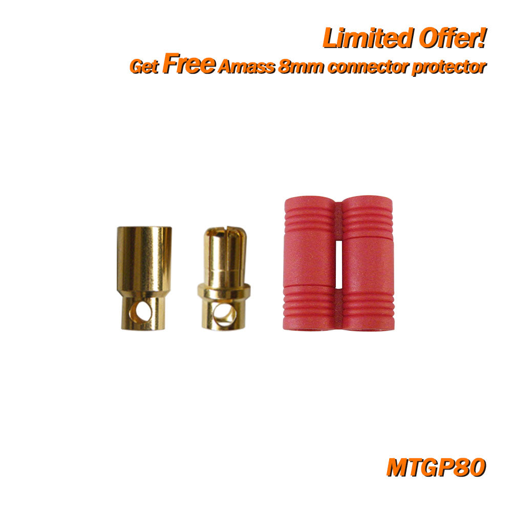 (Giveaway) Get Free Amass Golden Connector/Protector/JST Extension Cable When Place any Order (Random Color)