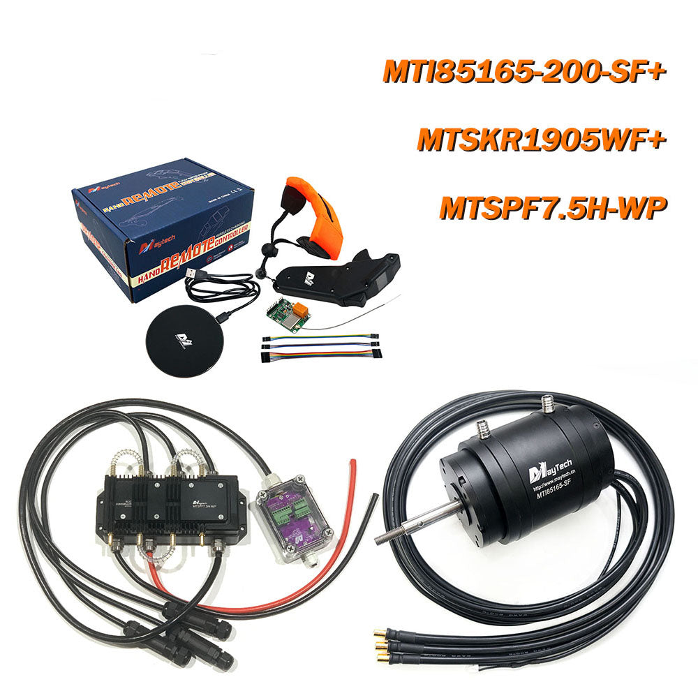 MAYRC Kit 400A Speed Controller 65162 70182 85165 100KV 200KV Waterproof Motor IP68 Remote for E Foiling