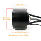 Maytech Brushless 180KV Water-cooled Outrunner Sensorless Motor MTO11270 12.5KW Powerful Engine for Esurf Efoil RC Boat Robots