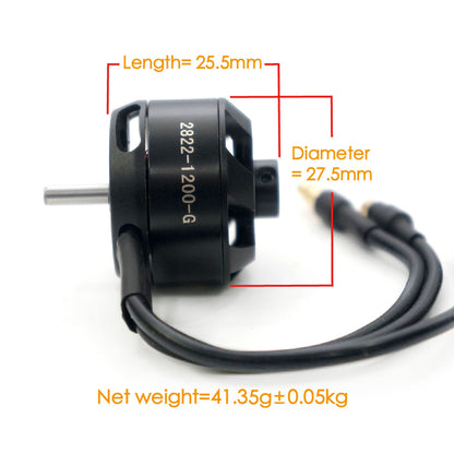 Maytech Brushless 50pcs 2822 1200KV/1400KV/1800KV/2600KV Outrunner Sensorless Motor Open Cover for Rc Airplane/Helicopter/Robotics/ROV