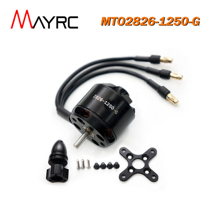 MAYRC 1250KV 2200KV 2-3S Brushless Outrunner Motor for RC Fixed Wing/Sport/Flying Radio Control Model