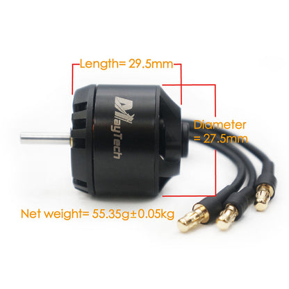 Maytech Brushless 50pcs 2830 750KV/850KV/1000KV/1300KV Outrunner Sensorless Motor Open Cover for Rc Airplane/Helicopter/Robotics/ROV