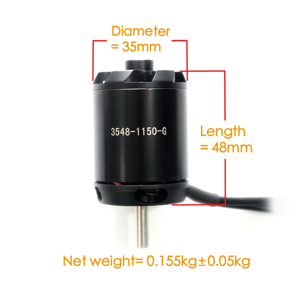 1/20/50PCS Maytech Brushless 3548 790KV/900KV/1100KV Outrunner Sorless Motor Open Cover for RC Airplane/Helicopter/Robotics/ROVens