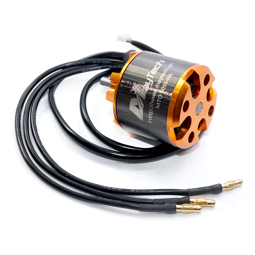 Maytech 5055 70/220KV Brushless Outrunner Sensored Motor Open Cover with 6mm Shaft for ESK8 Ebike