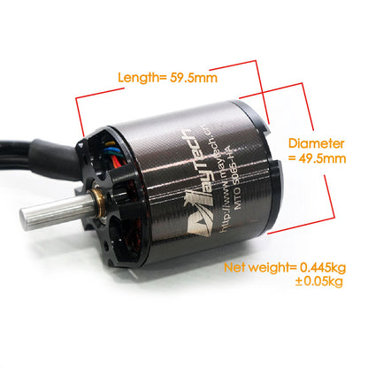 Maytech 5065 70/220KV Brushless Outrunner Sensored Motor Open Cover with 8mm Shaft for Electric Skateboard ESK8 Ebike