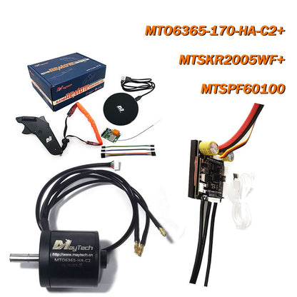 MAYRC Kit 100A VESC 6365 6374 90KV 170KV 200KV Hall Motor Wireless Remote Controller for Skateboard Electric