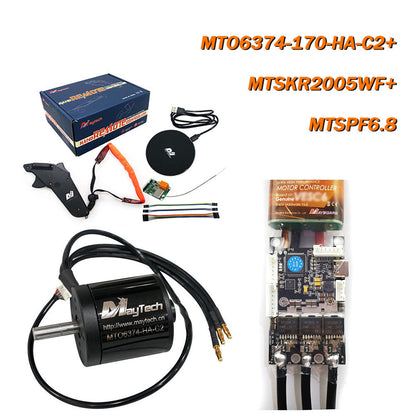 MAYRC Kit 50A VESCTOOL 6374 6365 90KV 170KV 200KV Hall Motor Wireless Remote Controller for E Board