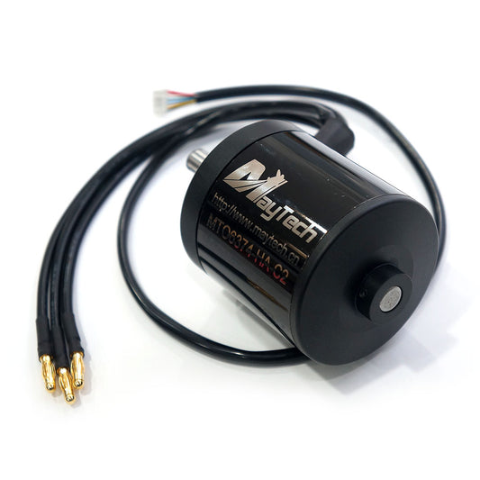 Maytech 6374 170KV Sealed Motor with 10mm Shaft Hall Sensor Dustproof for Esk8 Electric Mountainboard Eskateboard