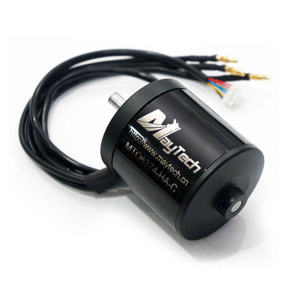 Maytech 6374 170/50KV Sensored Motor with 8mm Shaft Sealed Cover Dustproof for Esk8 Electric Mountainboard