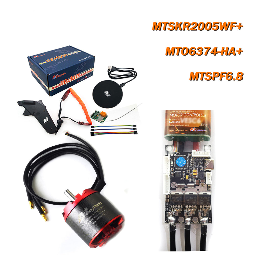 MAYRC Kit 50A VESCTOOL 6374 6365 90KV 170KV 200KV Hall Motor Wireless Remote Controller for E Board