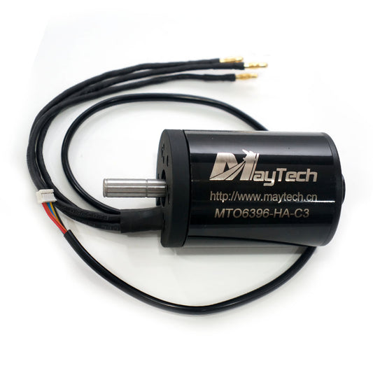 Maytech 6396 170KV 190KV Brushless Outrunner Sensored Motor with 10mm Shaft for Fighting Robot Electric Mountainboard Skateboard