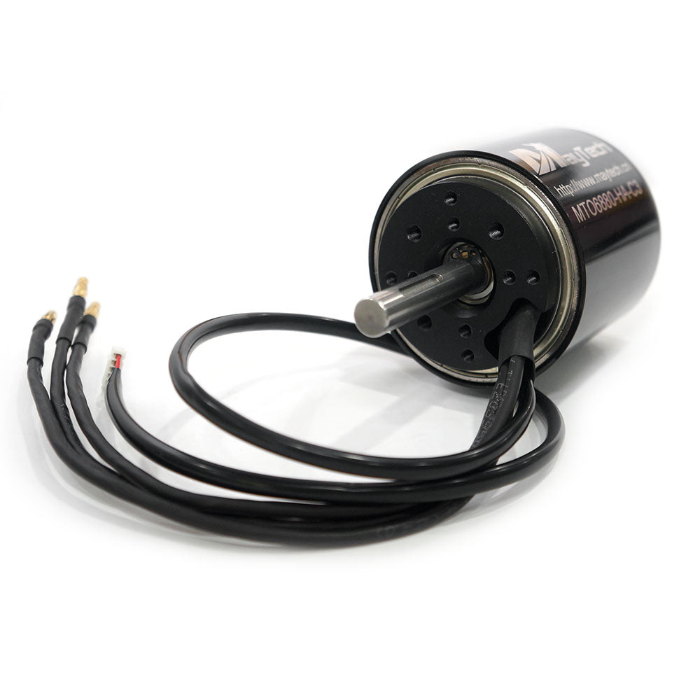 Maytech 6880 190KV Brushless Outrunner Sensored Motor with Big Bearing 10mm Shaft Battle Hardened for Fighting Robot Electric Mountainboard Offroad