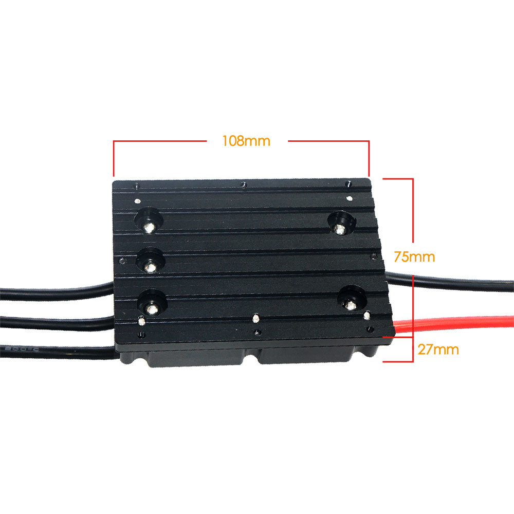 Mayrc 200A MTSPF6.6K VESC6 Based 200A Speed Controller with Aluminum Case for Electric Skateboard Mountainbaord Pool Device Remote Control Lawn Mower Robot