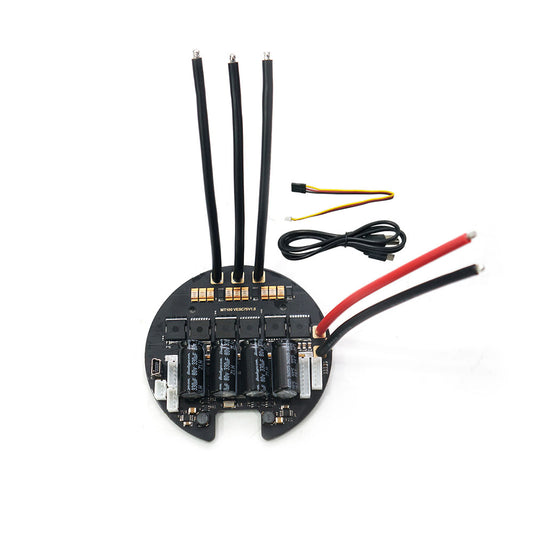 Maytech New 50A MTSPF7.5R Round Shape 50A 75V High Voltage Electric Speed Controller Based on V6 for Robotics ROV Remote Control Lawn Mower Robot