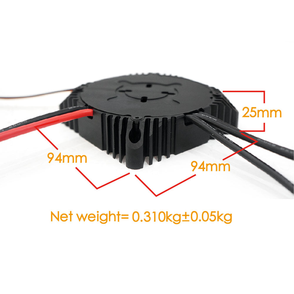Maytech New Arrived 100A 75V MTSPF7.5RK Electric Speed Controller Compatible VESC_TOOL Based on V7.5 Round Shape With Aluminum Case