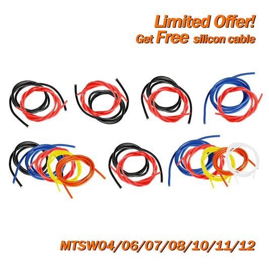 (Giveaway) Get Free AWG4-AWG12 Silicon Cable When Place any Order (Random Color)