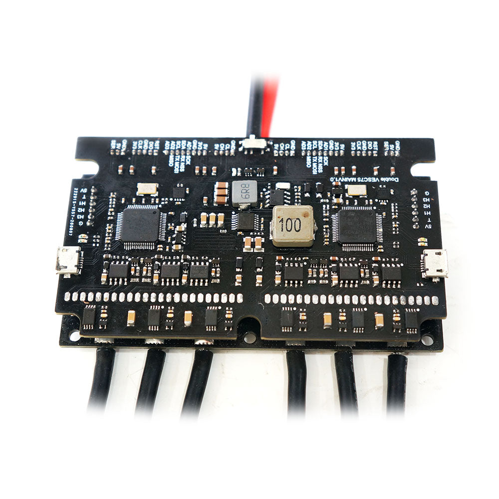 Mayrc Electric Speed Controller MTVESC7.5DU Dual 50A VESC based Controller for Motorized Electric Skateboard Mountainboard Robot