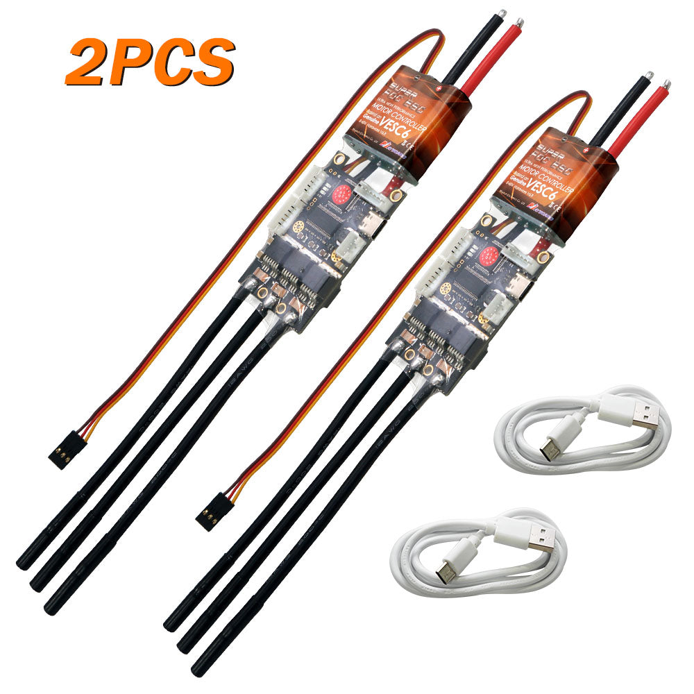 Mayrc SUPERFOC6.8 Speed Controller 50A Based on VESC6 Programmable for Esk8 Electric Longboard Mountainboard Ebike Robot