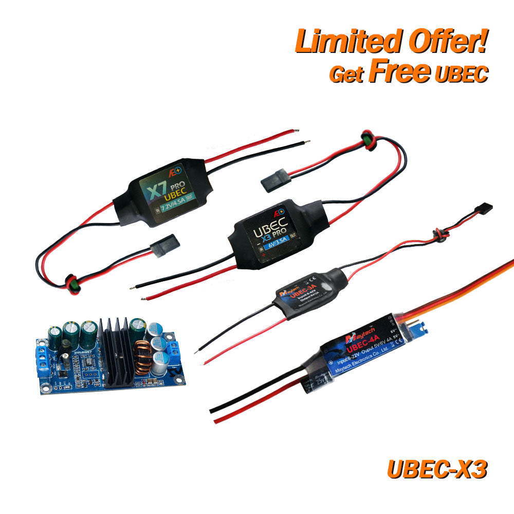 (Giveaway) Get Free 6A-18A ESCs When Place Any Order